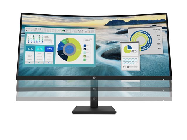 HP P34hc G4 -P-Series WQHD/DP/USB-C 34'' Monitor - immagine 6