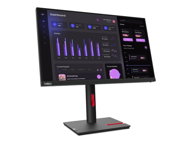 ThinkVision T24i-30 23.8" FHD Monitor - HDMI, DP - immagine 4