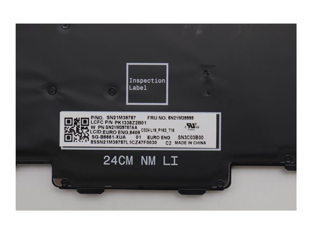 Keyb L16 G1/G2/T16 G3/G4/P16s G4 US/I - BL - immagine 4