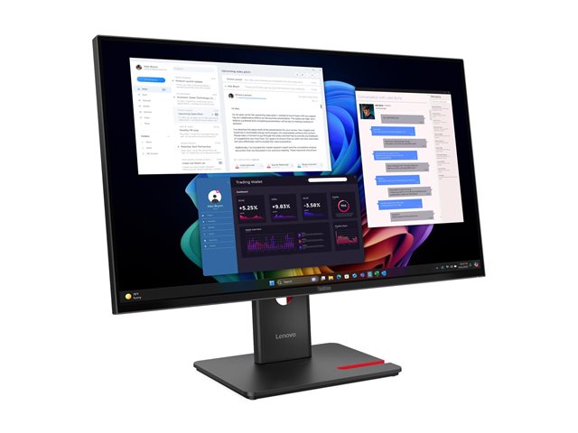 ThinkVision T27UD-40 UHD-4K/USB-C/27''Monitor+MC60 - immagine 2