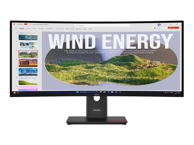 ThinkVision T34WD-40 UWQHD/USB-C 34"Monitor