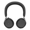 Jabra Evolve2 75, USB-C, MS Stereo, Headset, Black