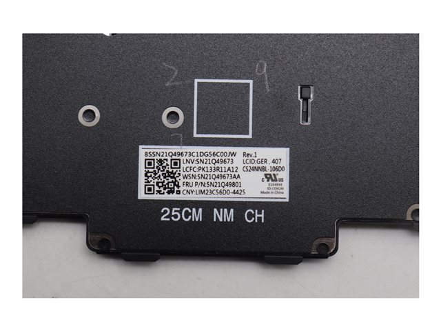 Keyb L16 G1/G2/G3/T16 G3/G4/P16s G4 DE - immagine 4