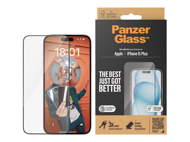 PanzerGlass Apple iPhone 15 Plus UWF wA - immagine 4