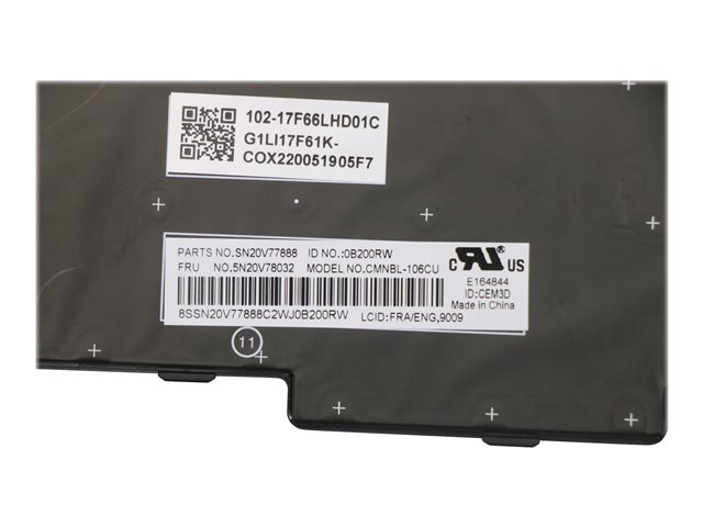 Keyb T15/P15s G1/G2 CA/FR - BL - immagine 4