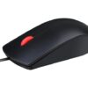 Lenovo Essential USB Black (Red Wheel) Mouse
