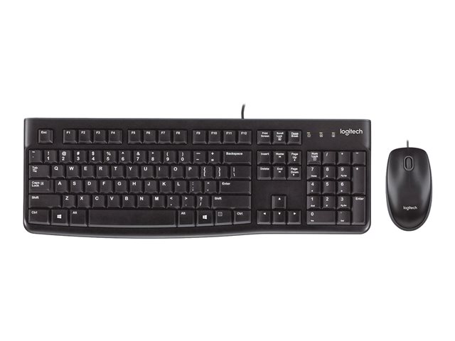 Logitech Desktop MK120 - Keyb+Mouse, US/I - immagine 2
