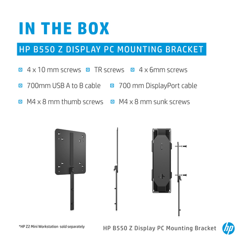 HP B550 PC Mounting Bracket - immagine 2