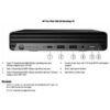 HP Pro Mini 400 G9 ( gar. 2 anni onsite) – Intel Core i3-14100T, 16 GB RAM, SSD 512 GB