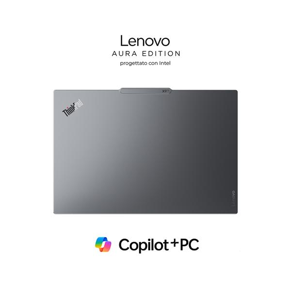 Lenovo ThinkPad X9-15 Gen 1 Aura Edition – Intel Core Ultra 7 258V, 32 GB RAM, SSD 1 TB, 15.3" - immagine 6