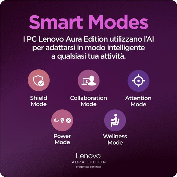 Lenovo ThinkPad X9-15 Gen 1 Aura Edition – Intel Core Ultra 7 258V, 32 GB RAM, SSD 1 TB, 15.3" - immagine 4