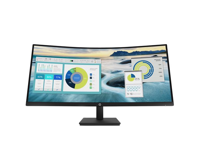HP P34hc G4 -P-Series WQHD/DP/USB-C 34'' Monitor - immagine 2