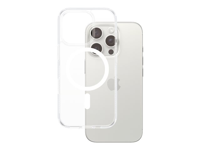 PanzerGlass®HardCase Transparent White Iphone16Pro