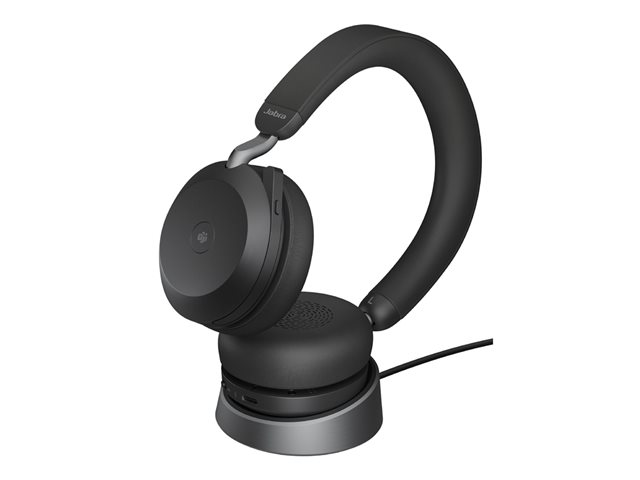 Jabra Evolve2 75, USB-C, MS Stereo with Deskstand