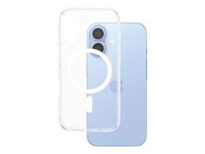 PanzerGlass®HardCase Transparent White Iphone 16