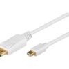 Goobay Mini DisplayPort > DisplayPort 1.2 1m White