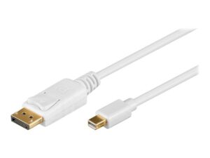 Goobay Mini DisplayPort > DisplayPort 1.2 1m White