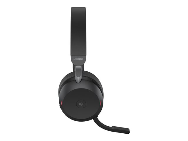 Jabra Evolve2 75, USB-C, MS Stereo, Headset, Black - immagine 4