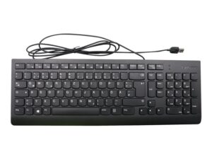 Lenovo USB Keyboard Slim DE - Black