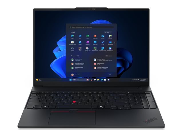 Lenovo ThinkPad E16 G3 – Intel Core Ultra 7 255H, 32 GB RAM, SSD 1 TB, 16"