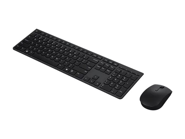 Lenovo Wireless Slim Combo Keyboard + Mouse, DE - immagine 3