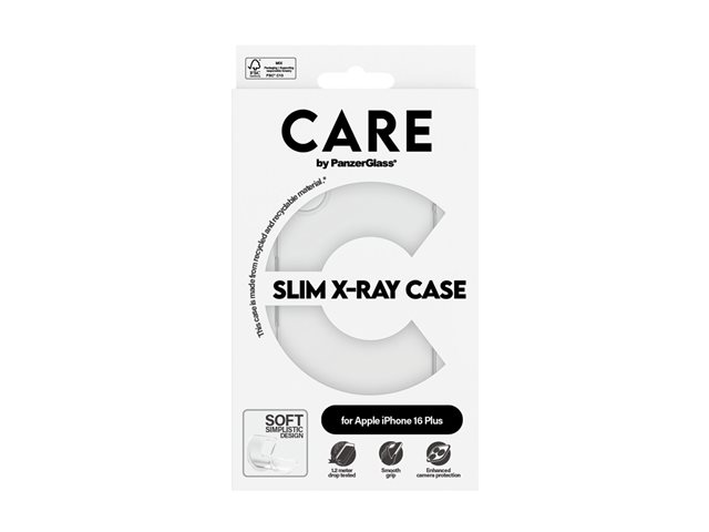 PG Case Transparent X-Ray Soft iPhone 16 Plus - immagine 4