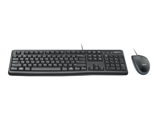 Logitech Desktop MK120 - Keyb+Mouse, US/I