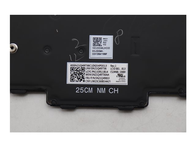 Keyb L16 G1/G2 & T16 G3/G4/P16s G4 BE - BL - immagine 4