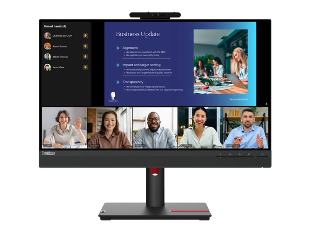 ThinkVision T24v-30 FHD/CAM/Speak 24''Monitor - immagine 2