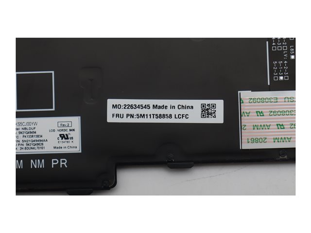 Keyb P16v G3/P16 G3 Nordics - BL - immagine 4