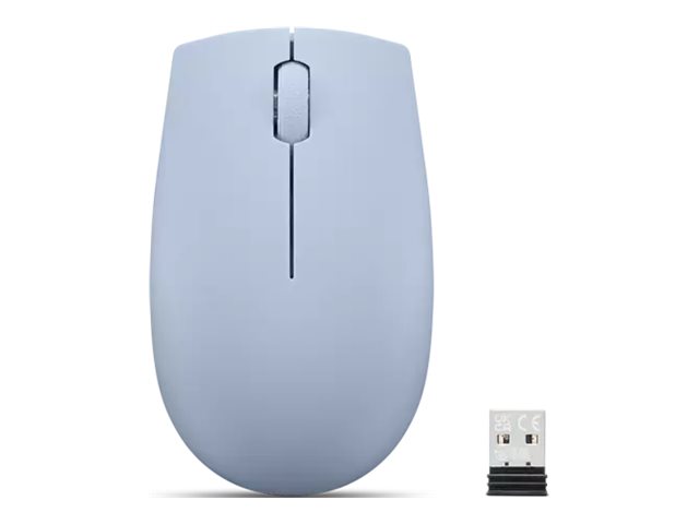 Lenovo 300 Wireless Compact Mouse Frost Blue - immagine 2